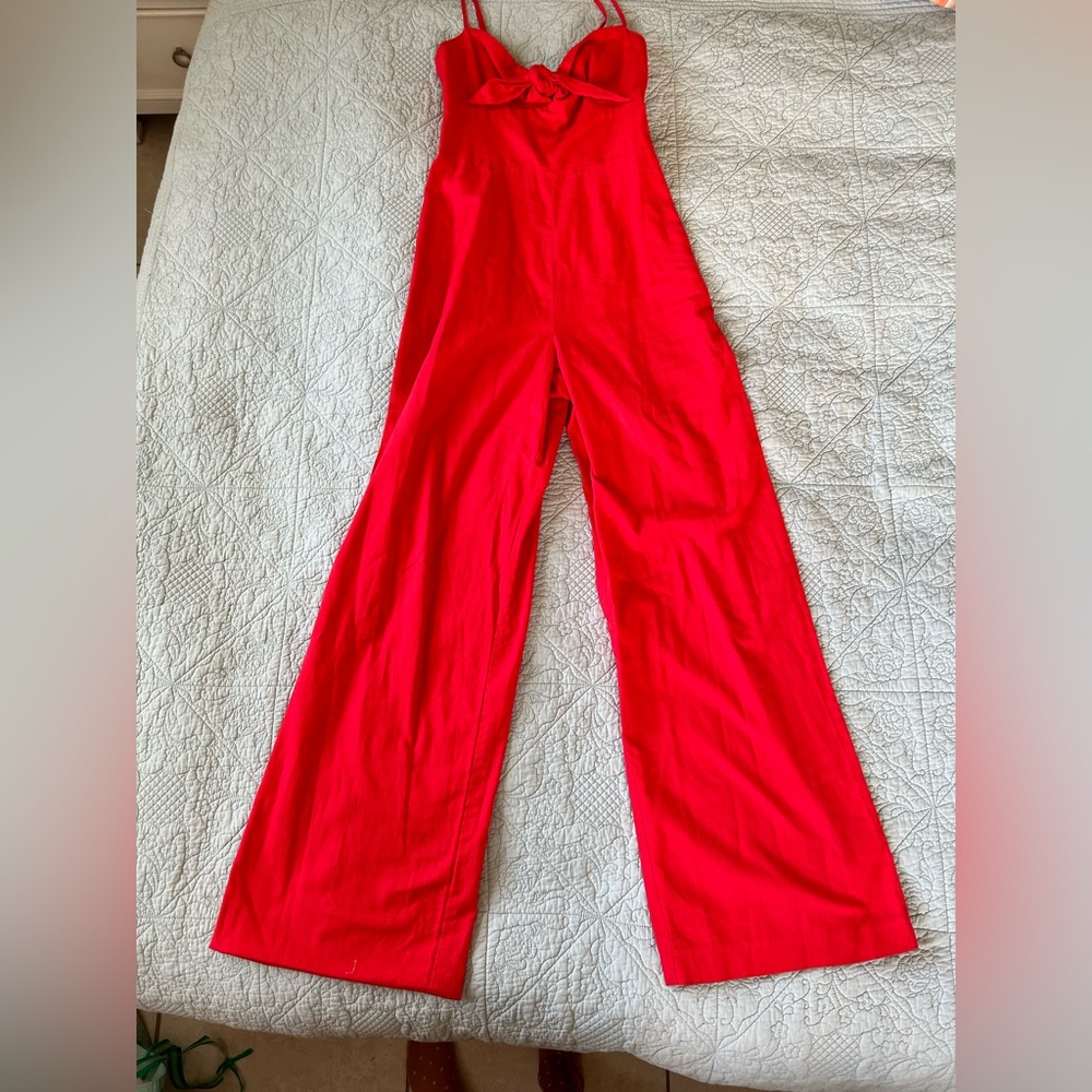 Gianni Bini red jumpsuit/jumper/romper. Size 0